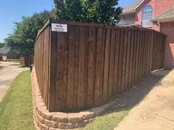 properly installed fence completed by a trusted fence company