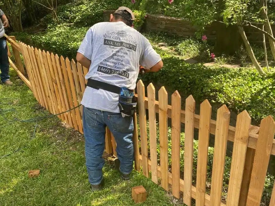 Fence Installation in Allen